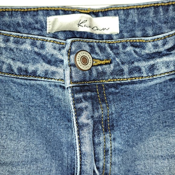 Kancan Los Angeles Estilo Distressed Destroyed Skinny Jean size 15 - Picture 3 of 12